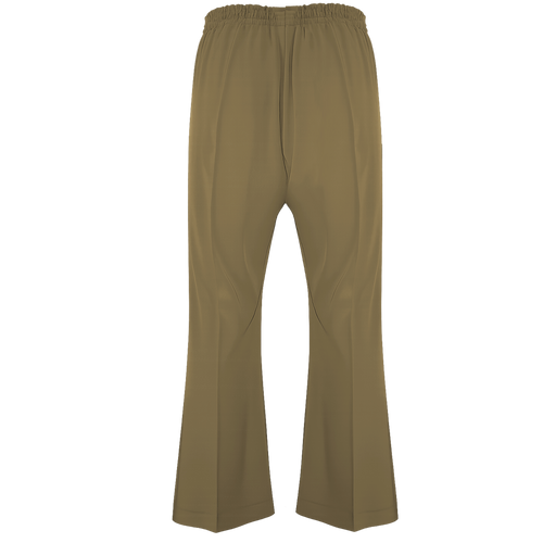 Khaki pants on a white background