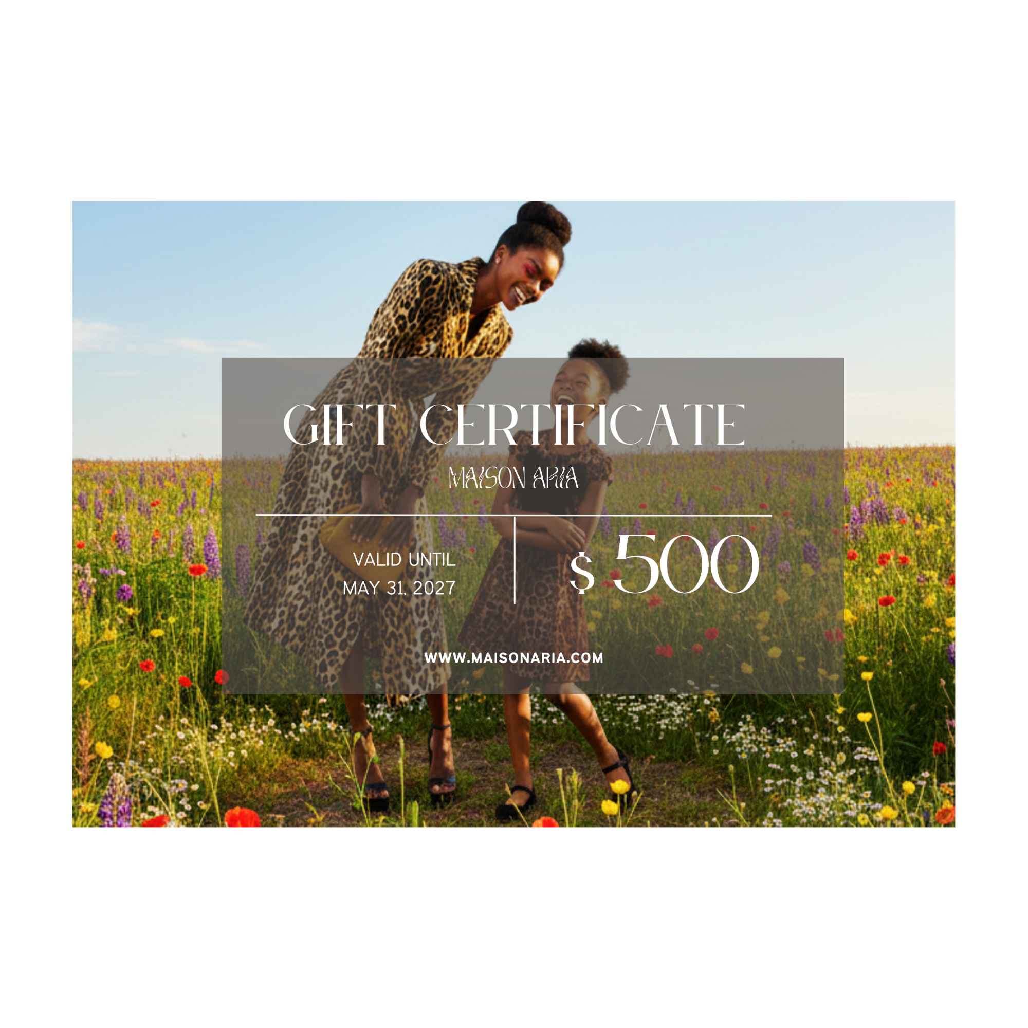 Maison Aria Gift Cards