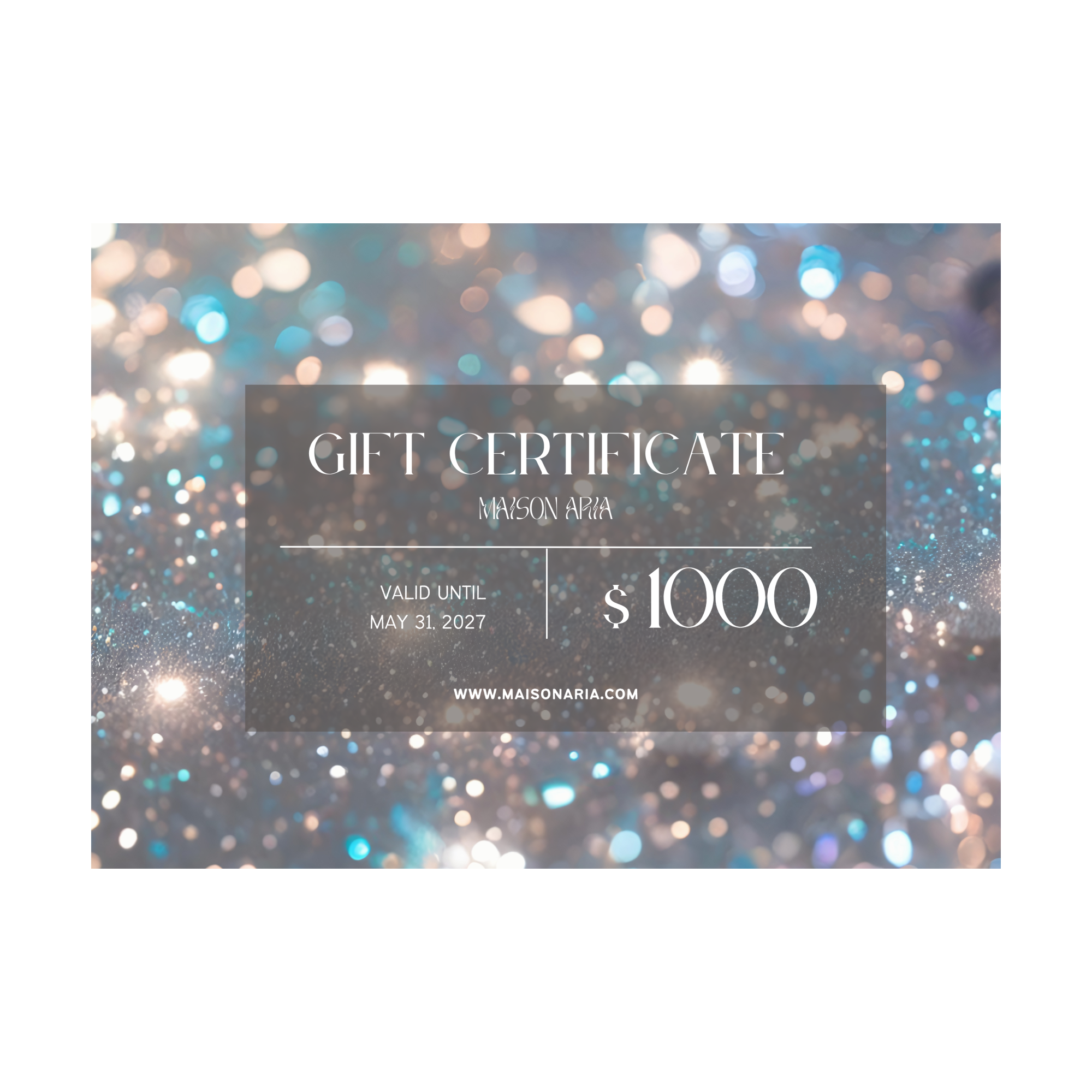 Maison Aria Gift Cards