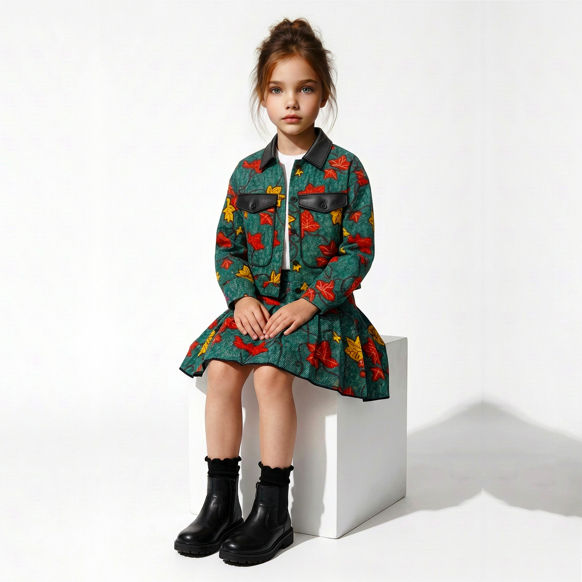 Aki Unisex Kids' Print Jacket
