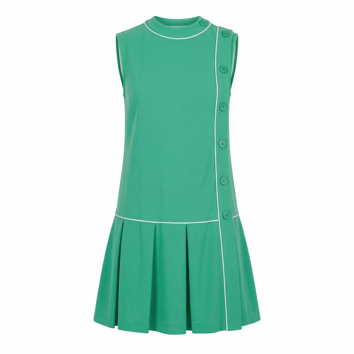 Kezie Girl's Pleated Crepe Dress