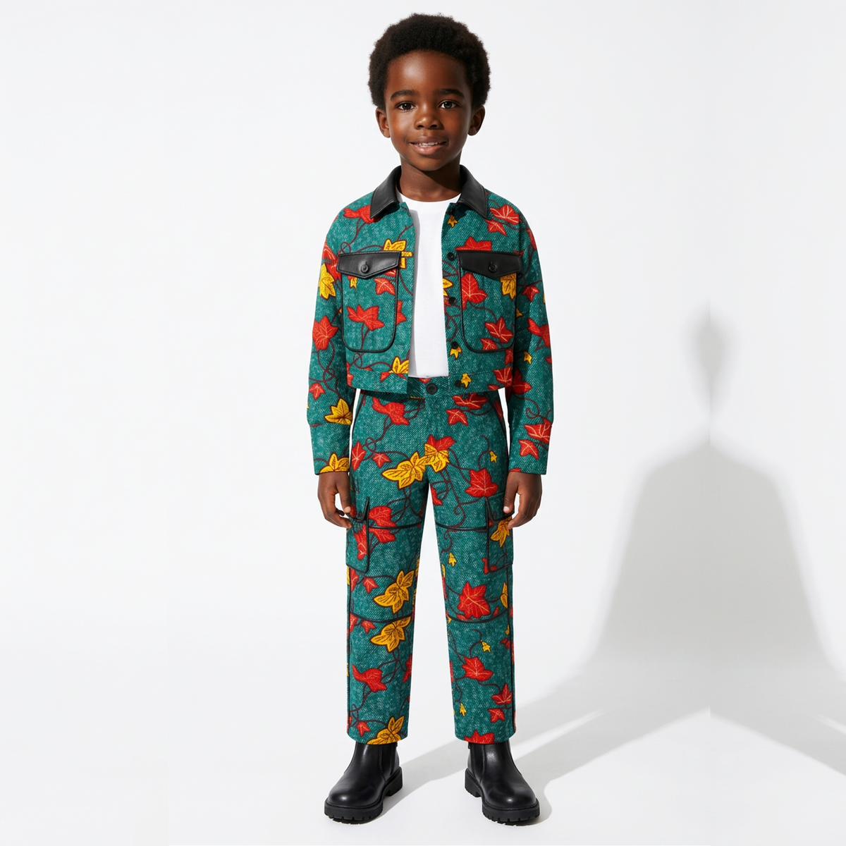 Aki Unisex Kids' Print Jacket