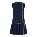 Kezie Girl's Pleated Crepe Dress