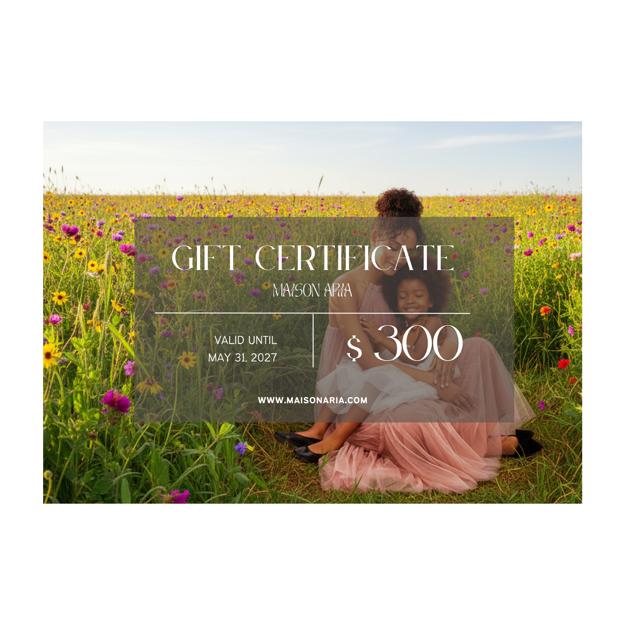 Maison Aria Gift Cards