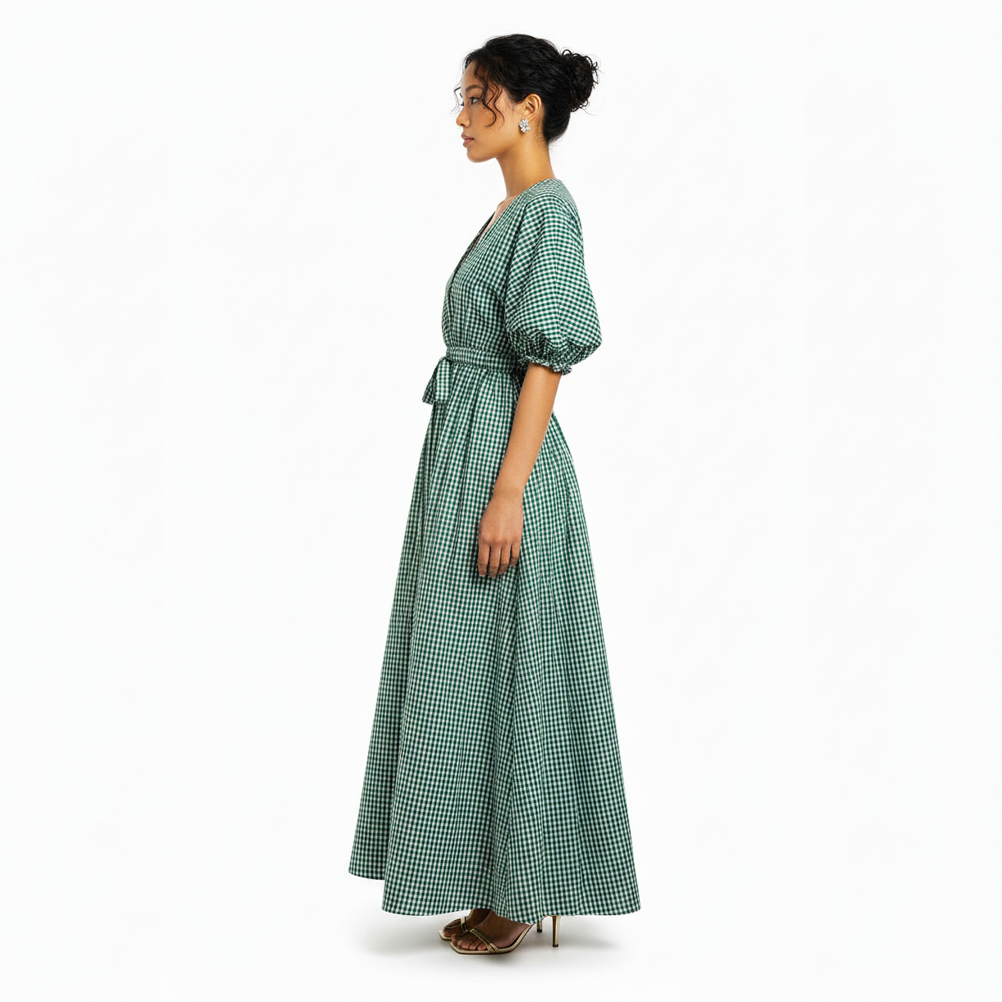 Nisa Wrap Maxi Dress