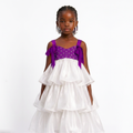 Seraphina Girls’ Cloud Tiered Occasion Dress