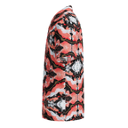 Floral patterned dress on a white background