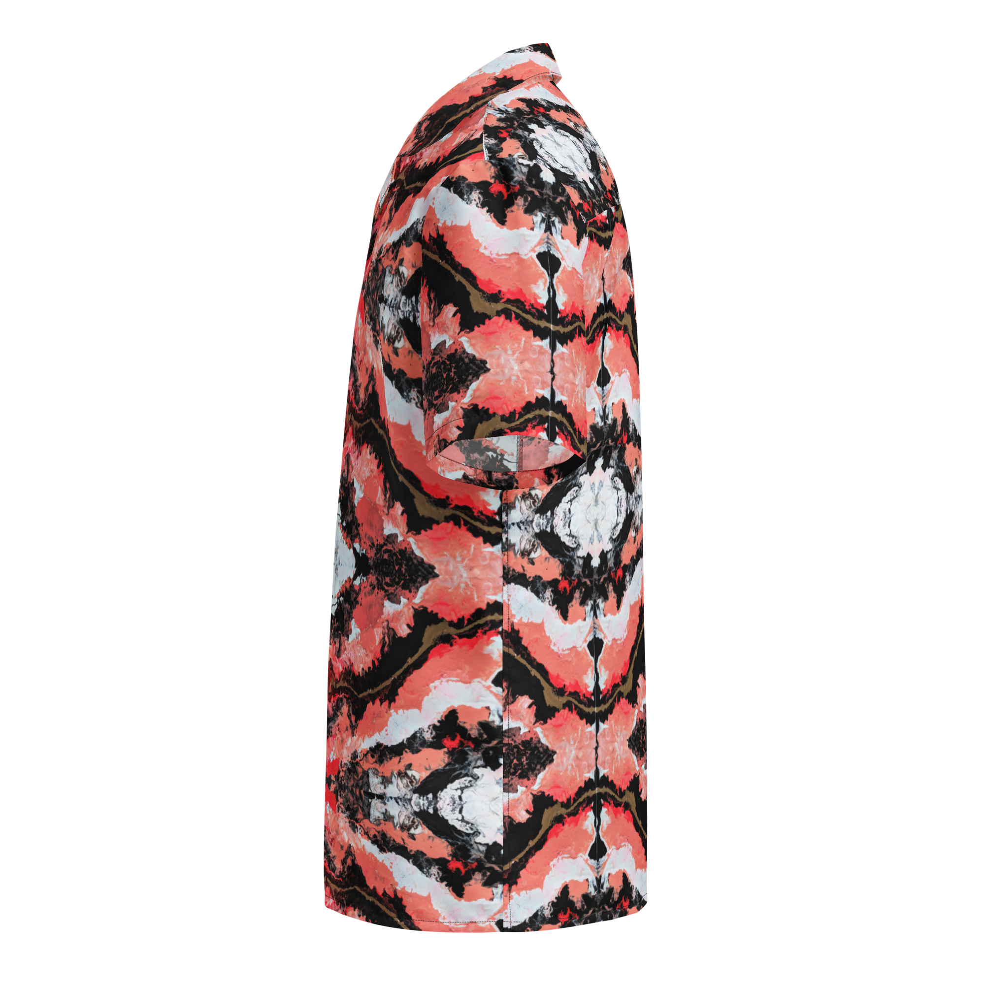 Floral patterned dress on a white background