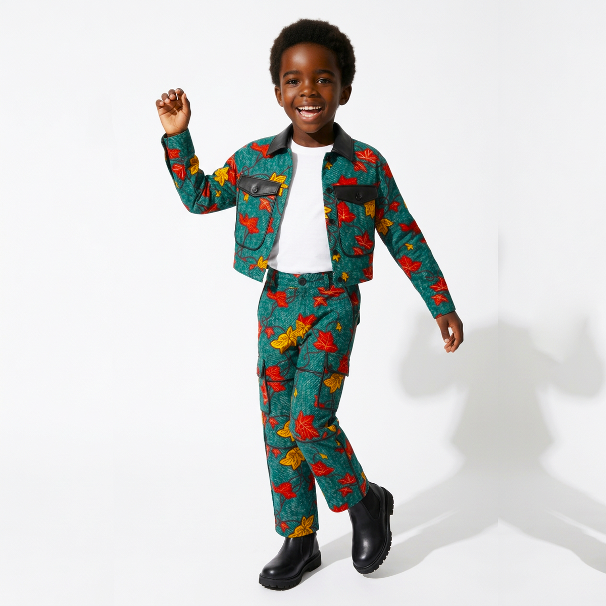Aki Unisex Kids' Print Jacket