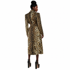 Uju Leopard Print Coat