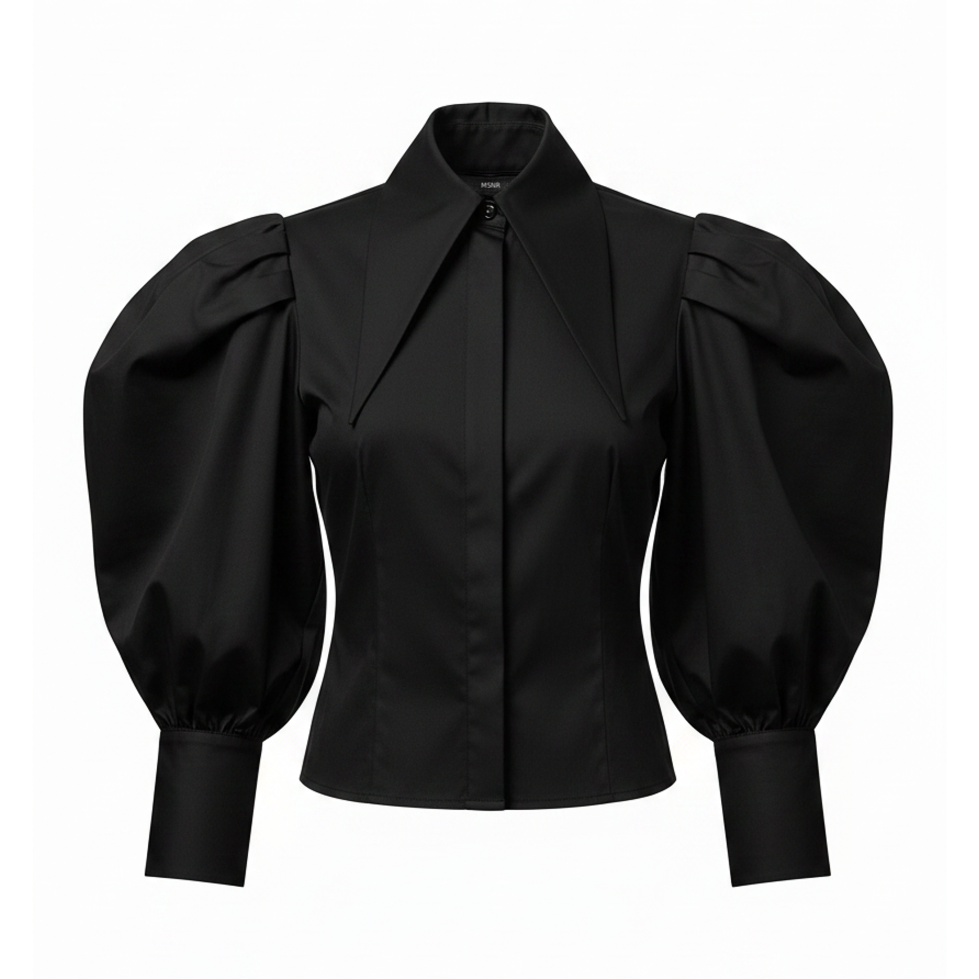 Liya Puff Sleeve Crop Blouse – Maison Aria Global