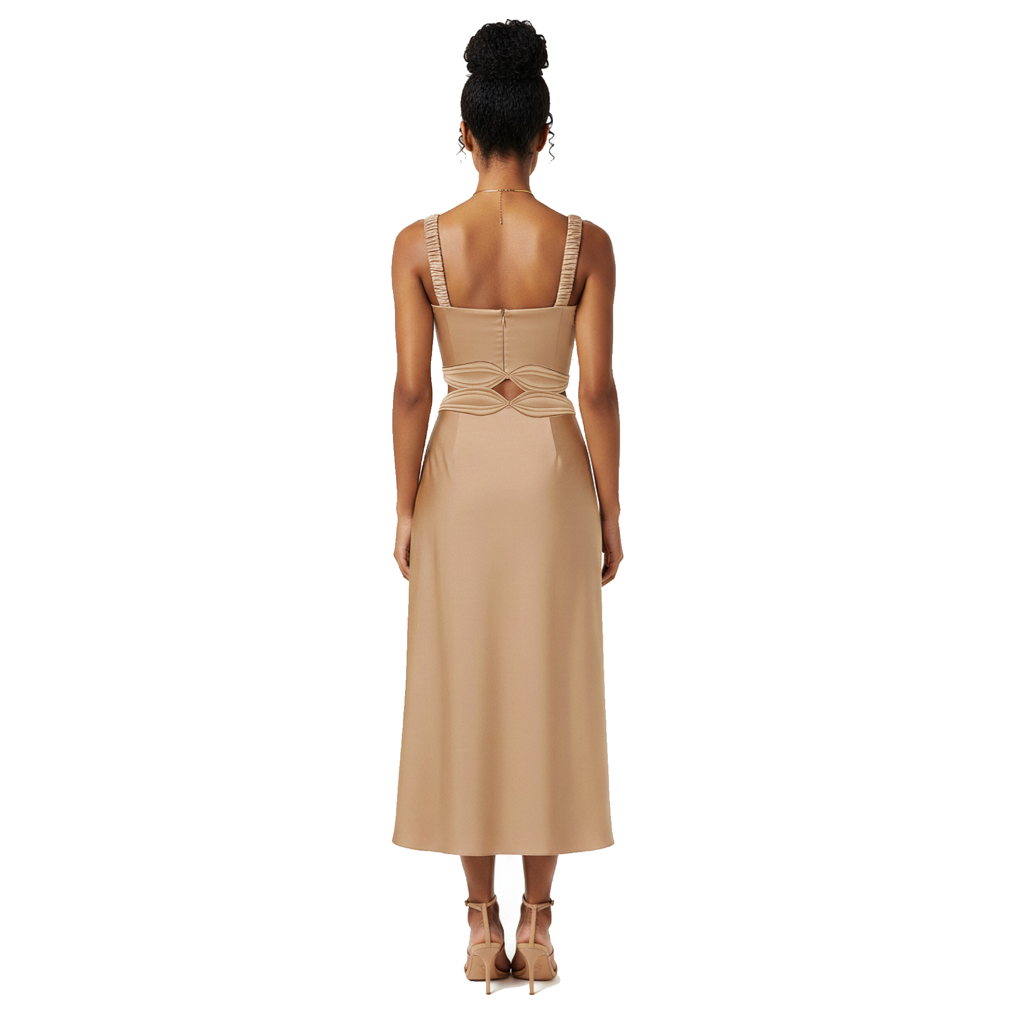 The Selima Silk Slip Dress