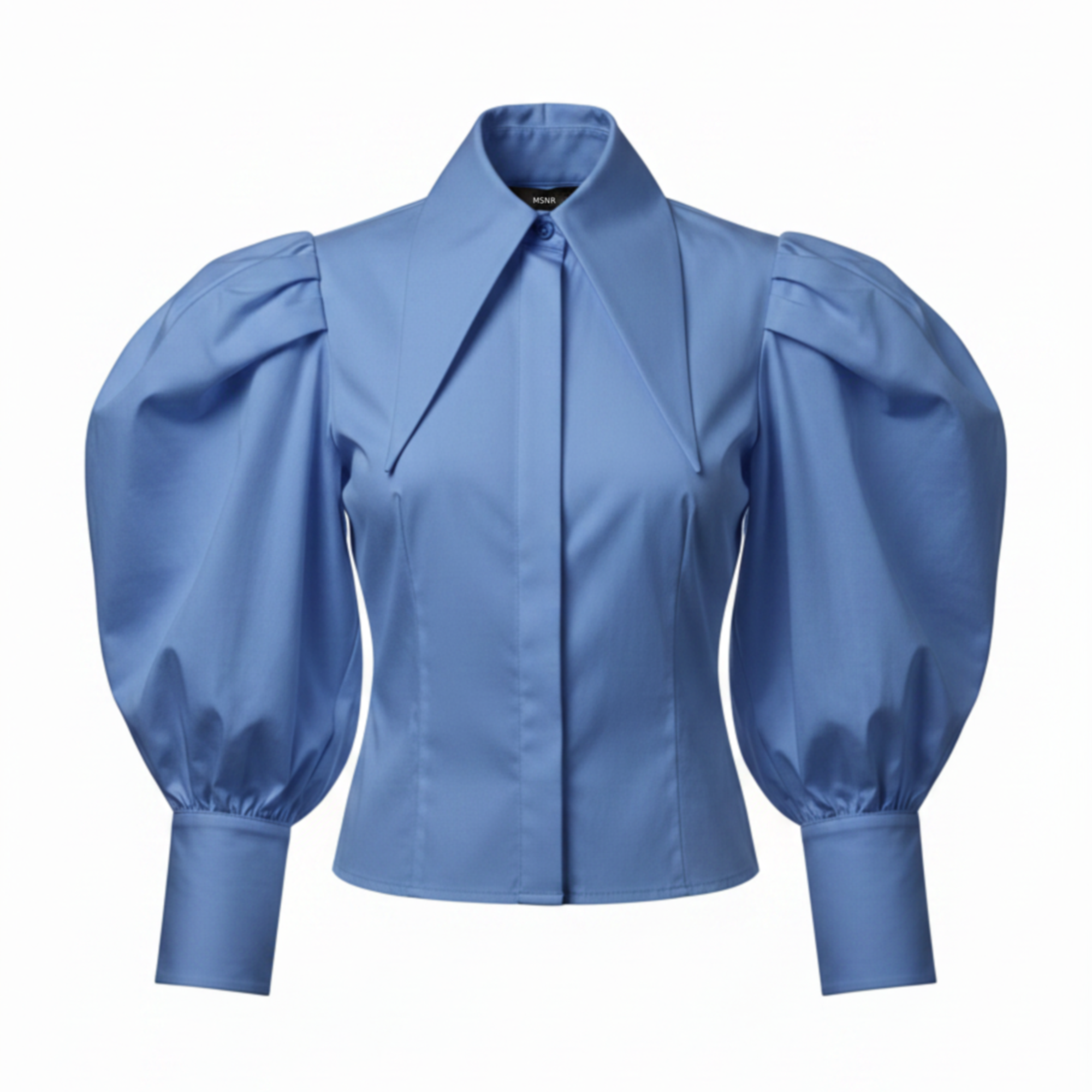 Liya Puff Sleeve Crop Blouse – Maison Aria Global