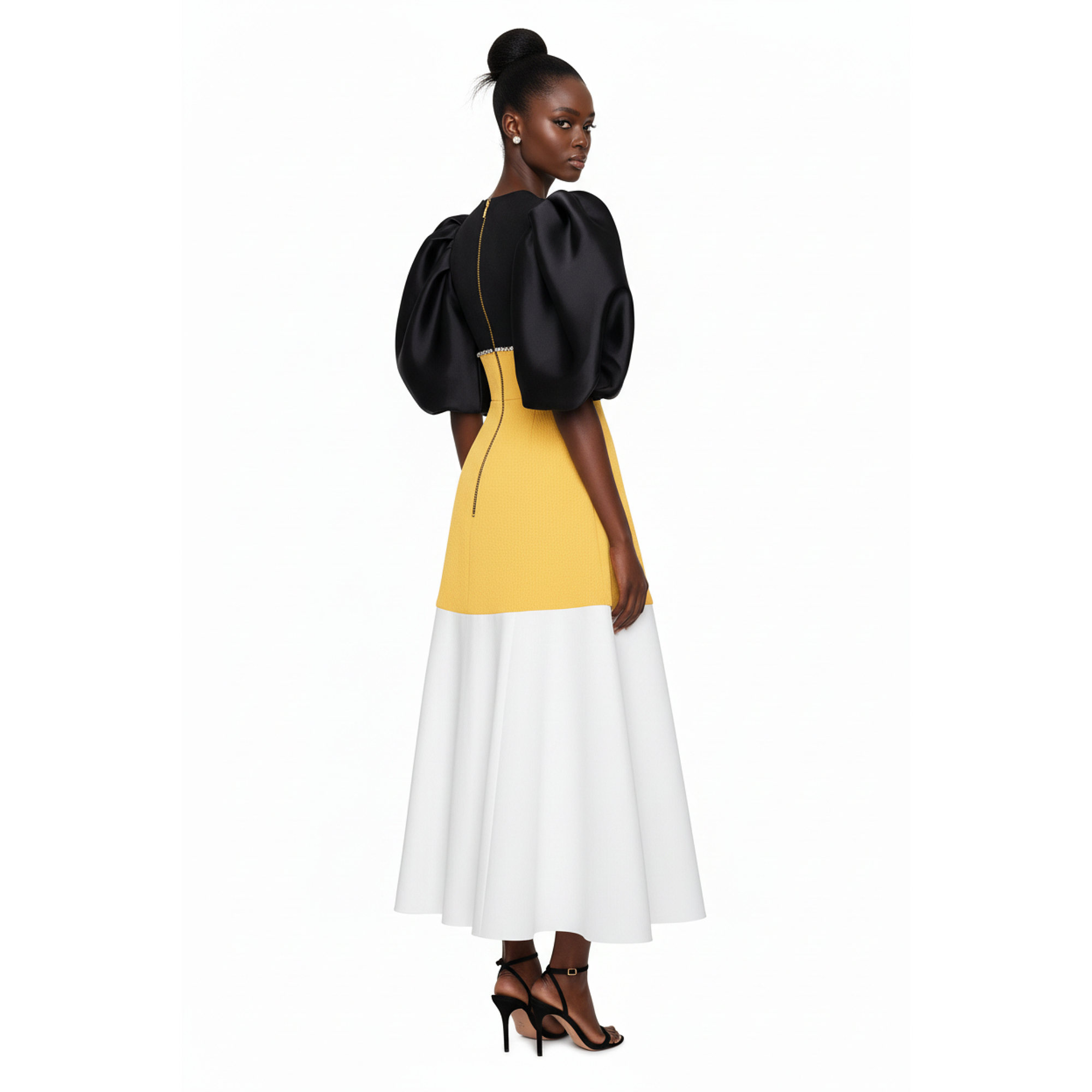 Dessert Layered Midi Dress