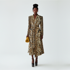 Uju Leopard Print Coat