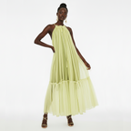 Habiba Tiered Tulle Maxi Dress