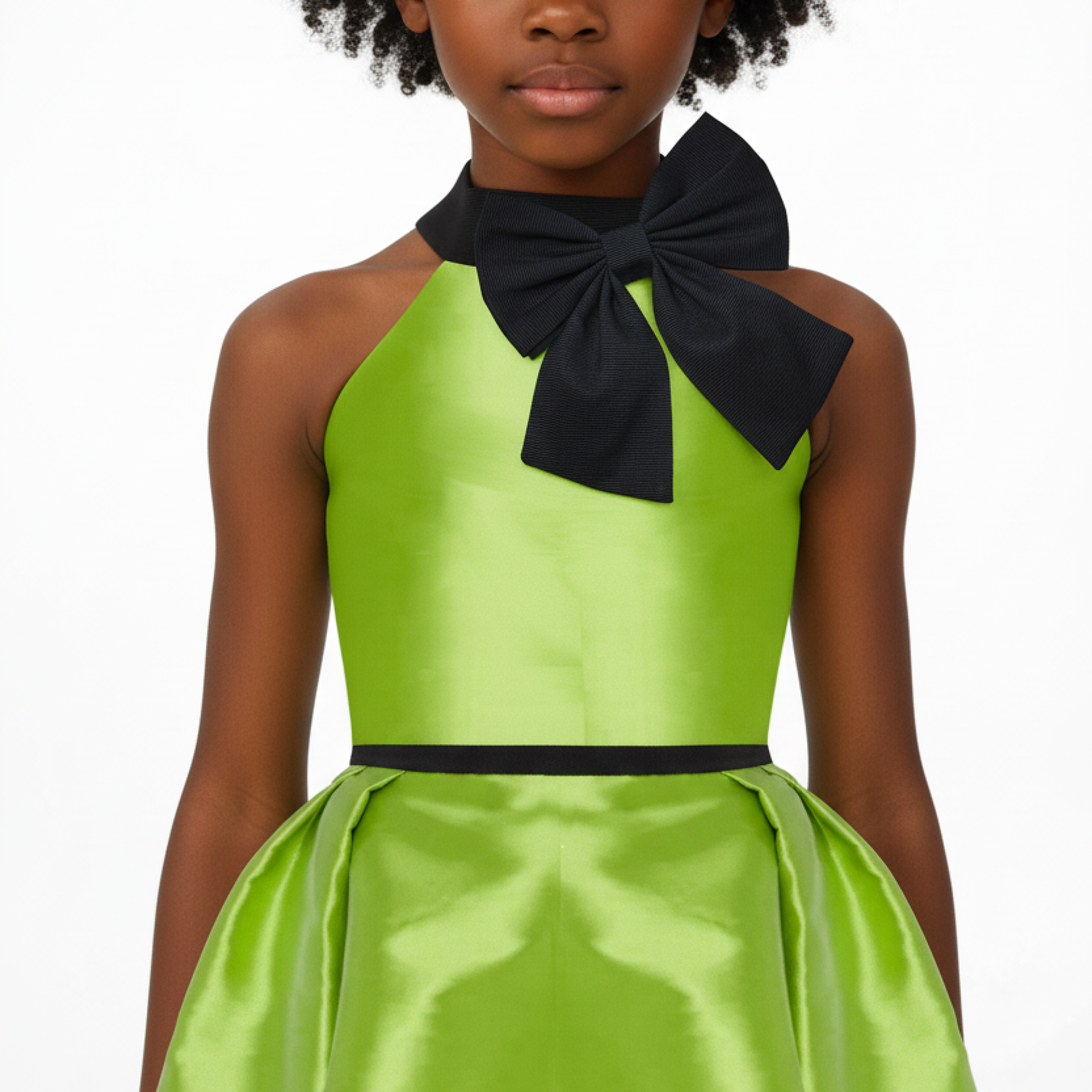 Valentina Magenta Bow Couture Dress