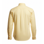 Yellow shirt on a white background