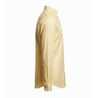 Light yellow shirt on a white background