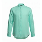 Green shirt on a white background