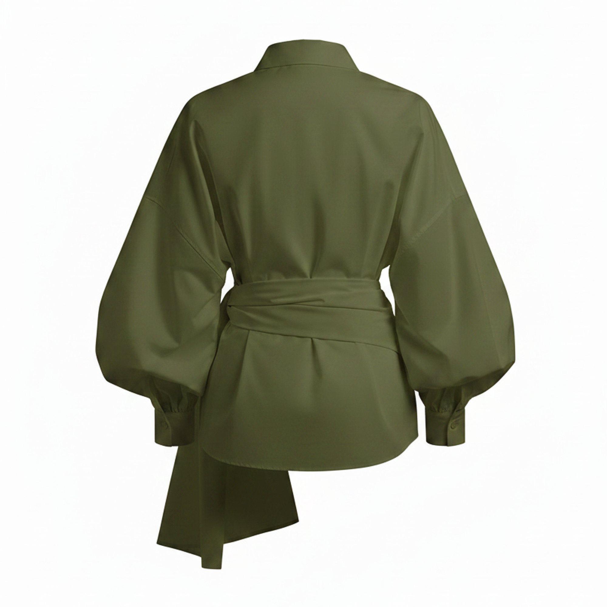 Nia Bloom Wrap Knot Blouse