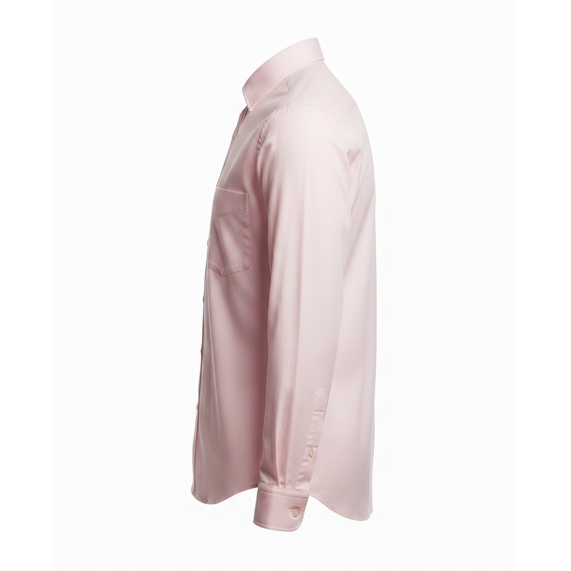 Pink shirt on a white background