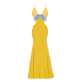 Raina Maxi Crepe Dress