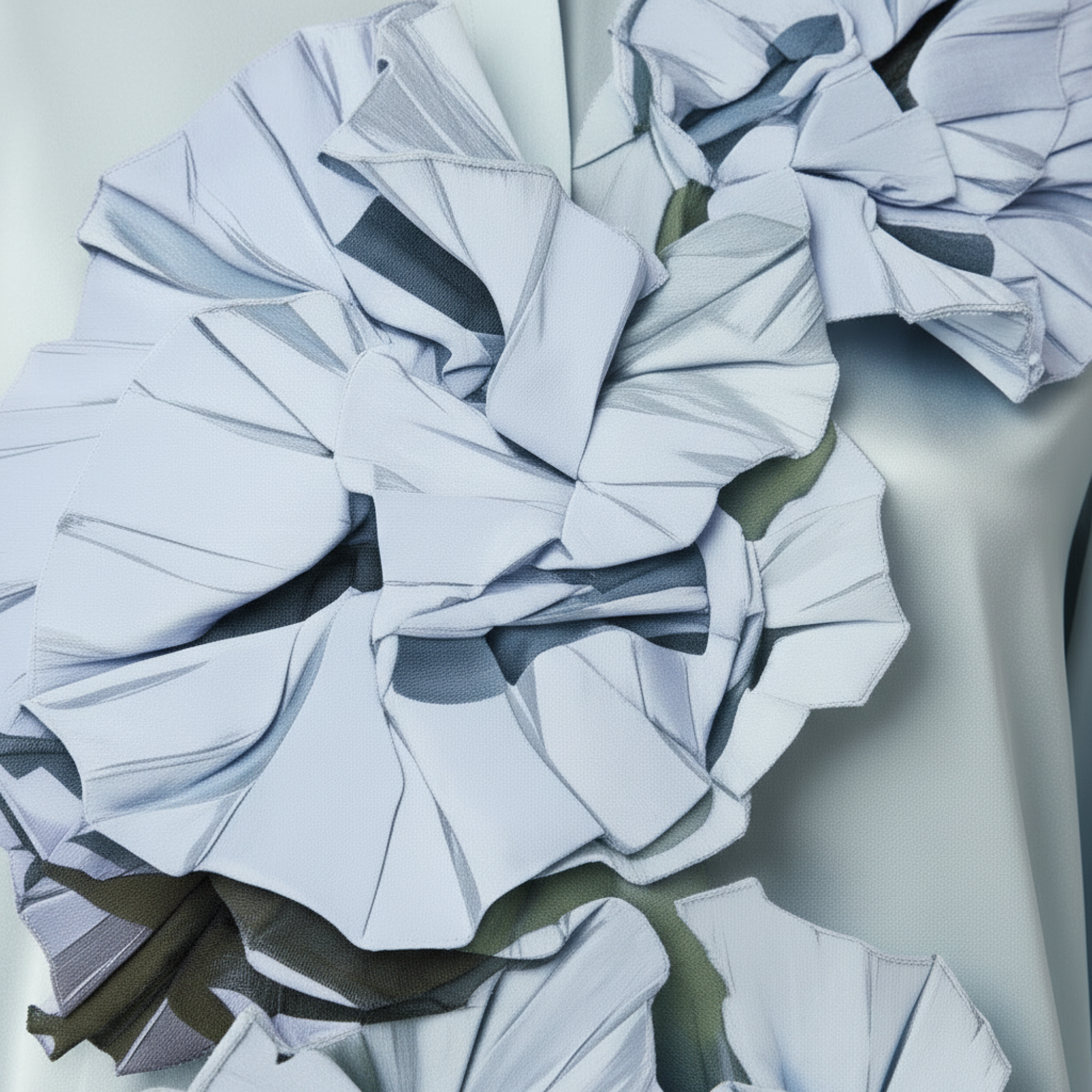Rosebud Satin Shirt Dress