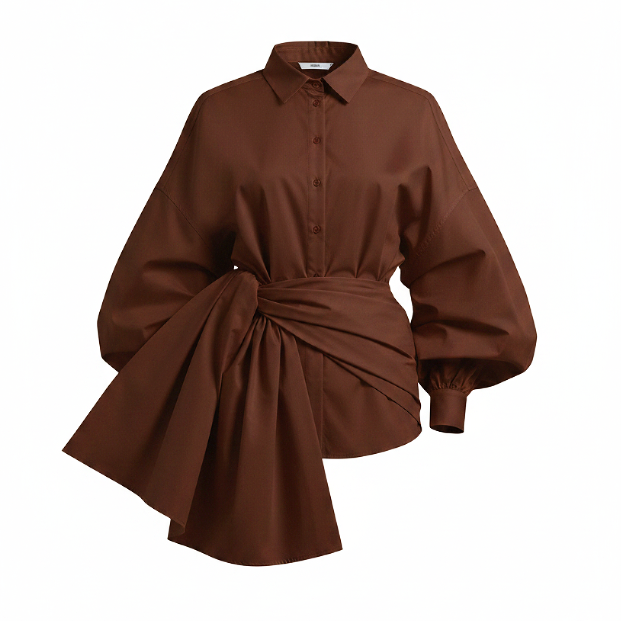 Nia Bloom Wrap Knot Blouse