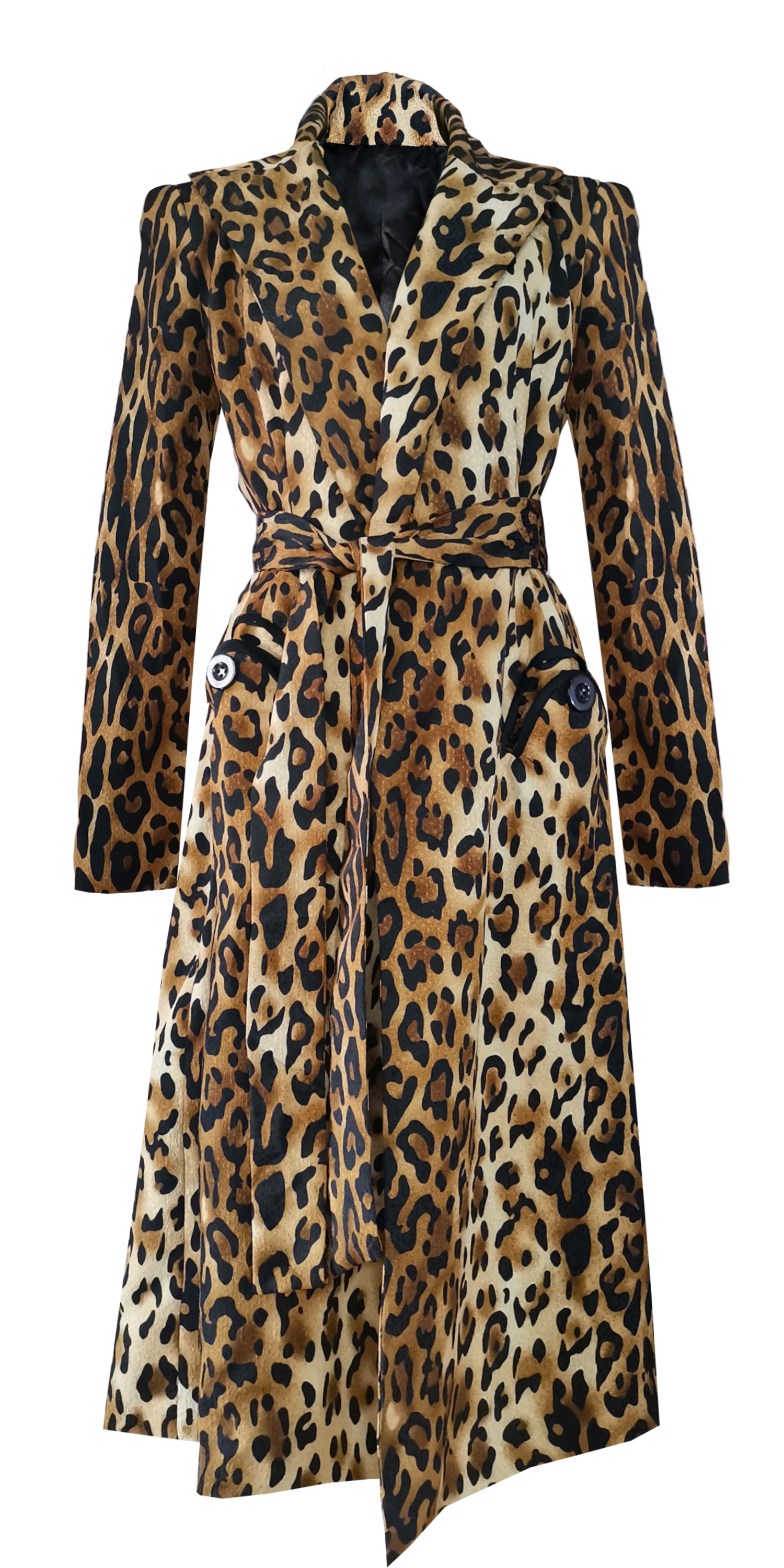 Uju Leopard Print Coat