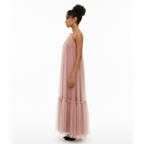 Habiba Tiered Tulle Maxi Dress