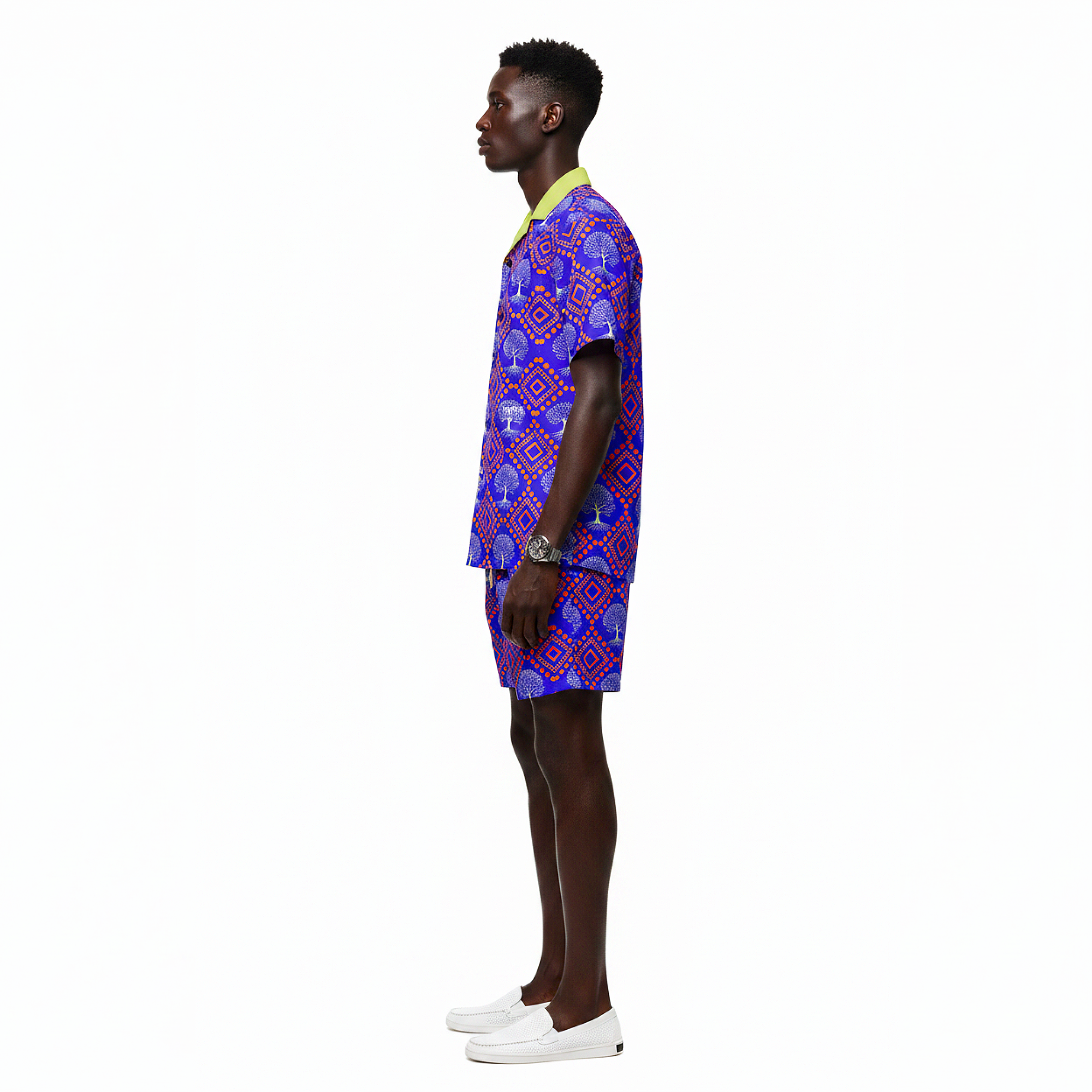 Osisi Men's Shirt and Shorts Set