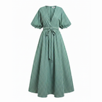 Nisa Wrap Maxi Dress