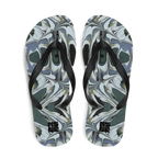 Kori Swim Bundle | Ice Marble Wave Print Bikini, One-Piece & Flipflops Set