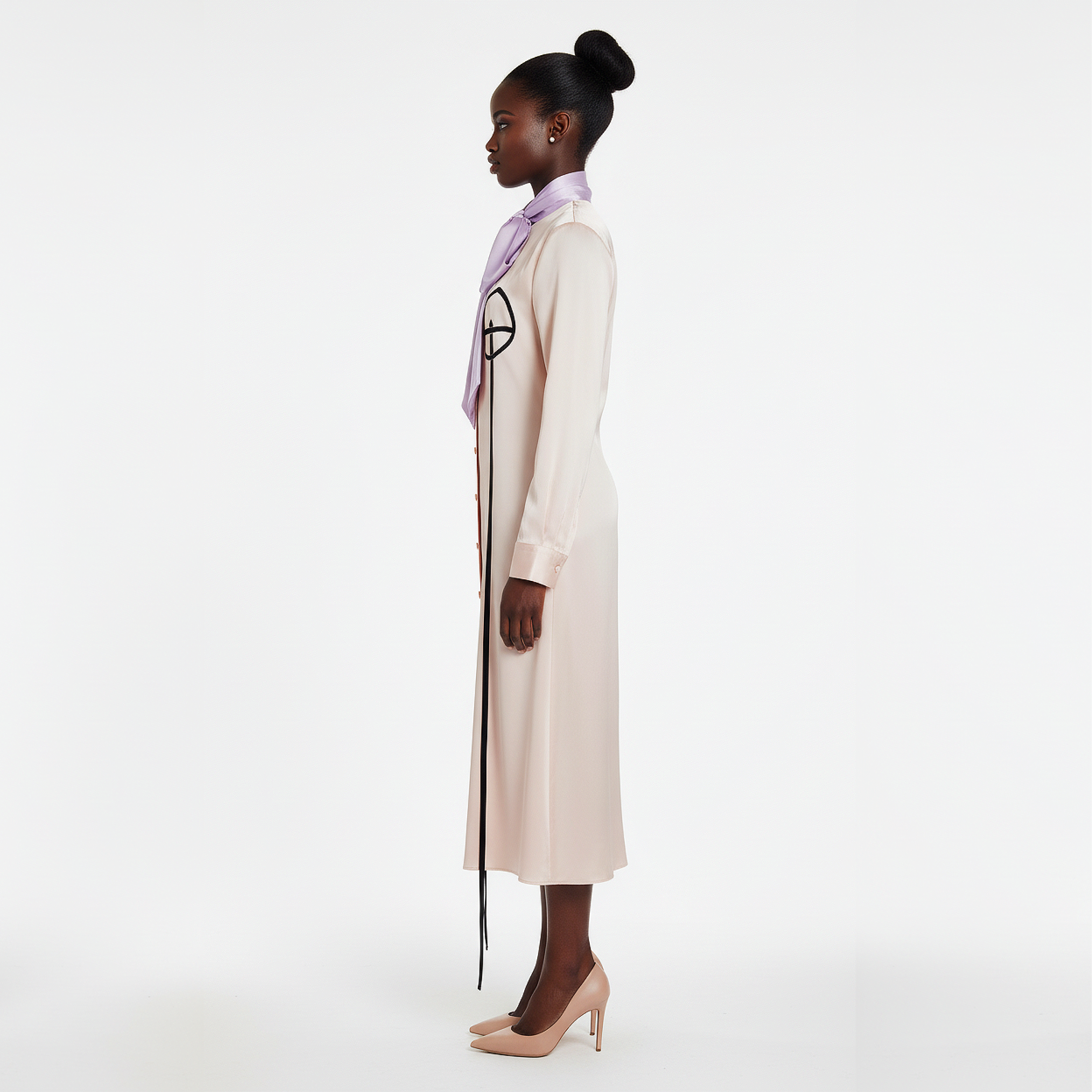 Cordelia Silk Shirt Dress