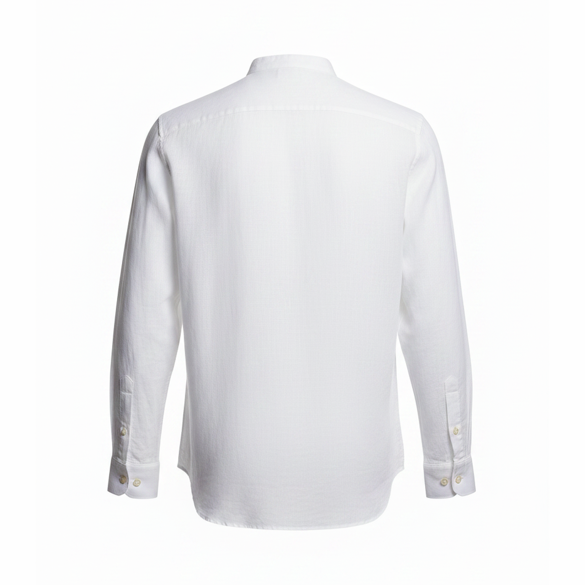 White shirt on a white background