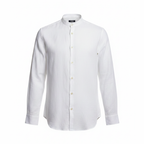 White button-up shirt on a white background